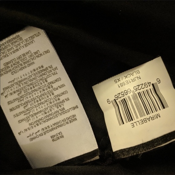 BCBGMAXAZRIA "MIRABELLE" BLACK LAYERED TULLE  SLEEVE SIZE XS “GENTLY WORN” - Picture 5 of 7